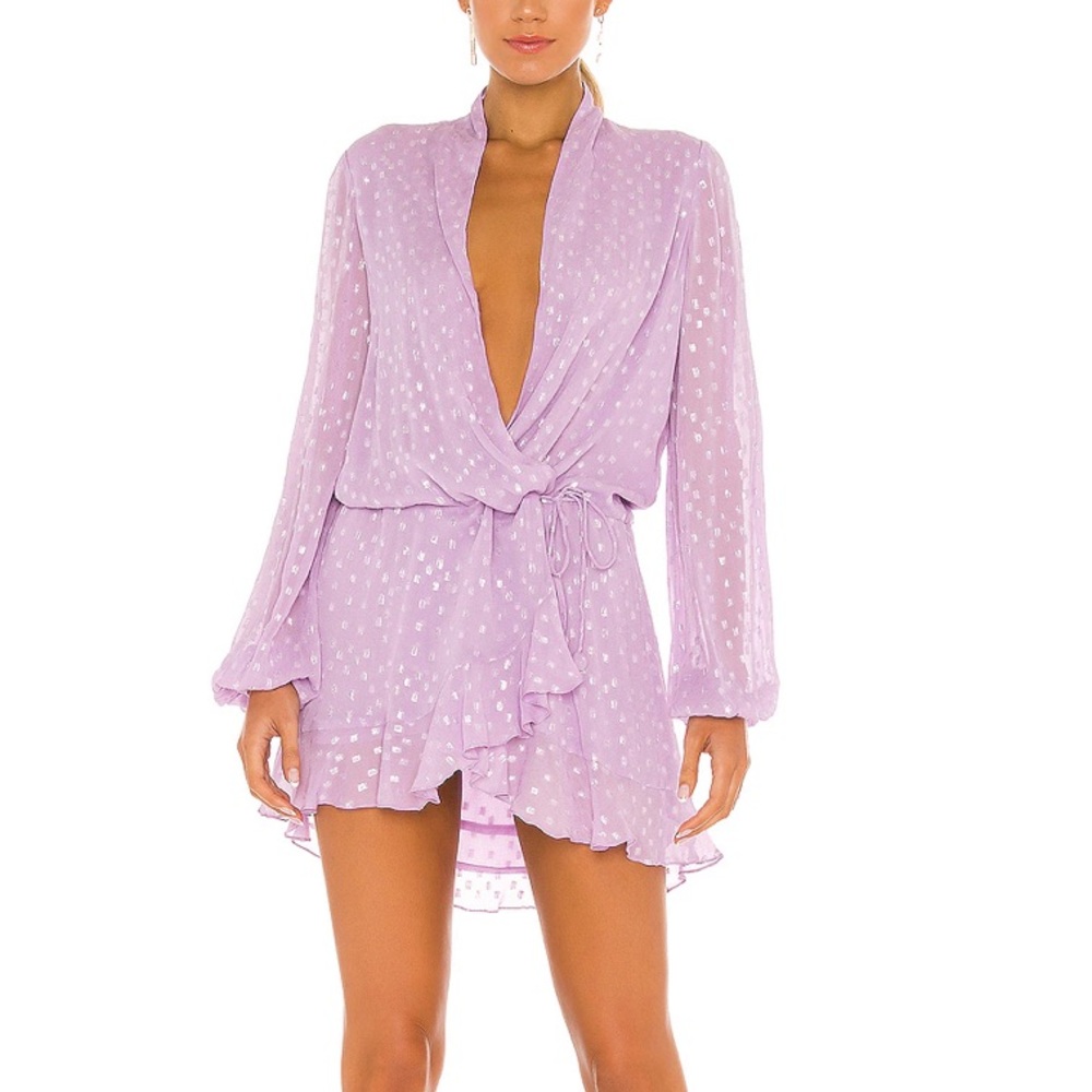 COPY - ROCOCO SAND X REVOLVE LUREX IN LILAC